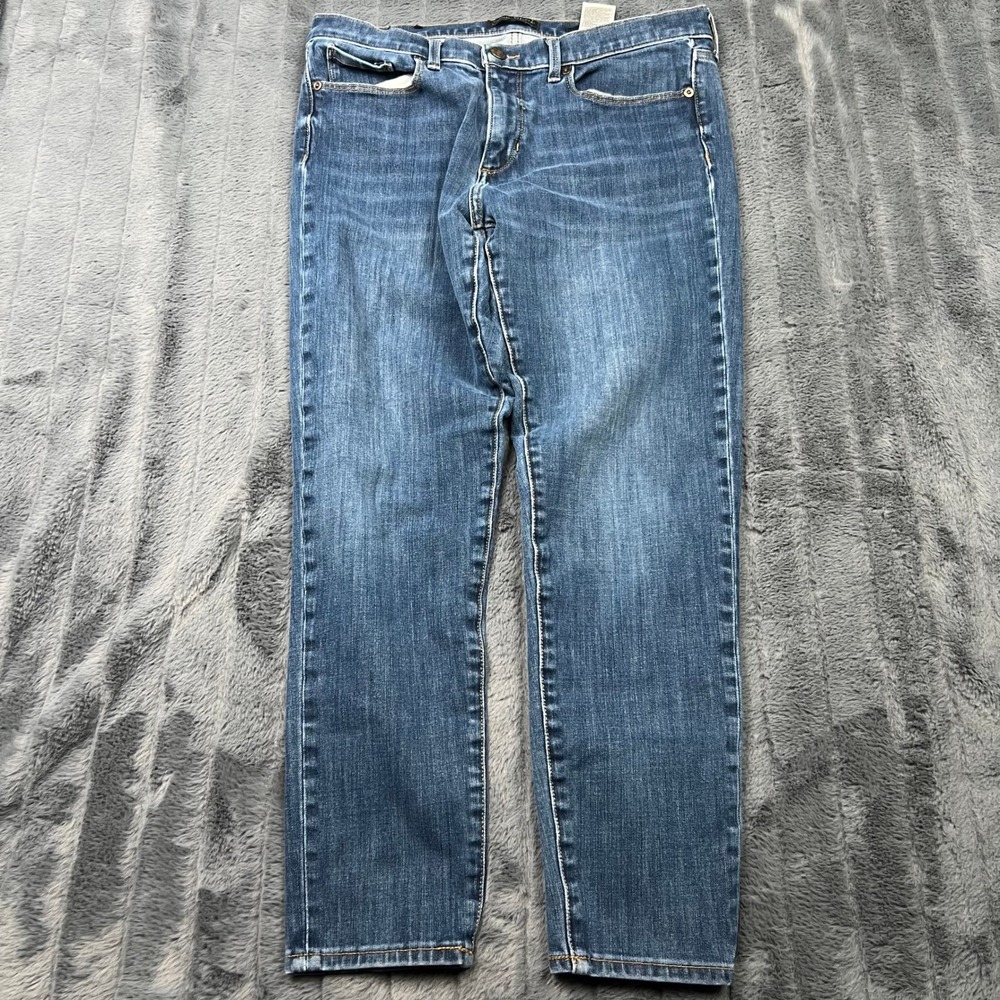 Banana Republic Premium Denim Skinny Jeans Medium Wash Blue Size 31 RN 54023